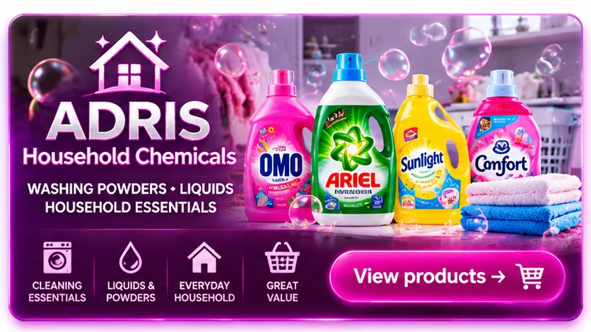 ADRIS household cleaning products